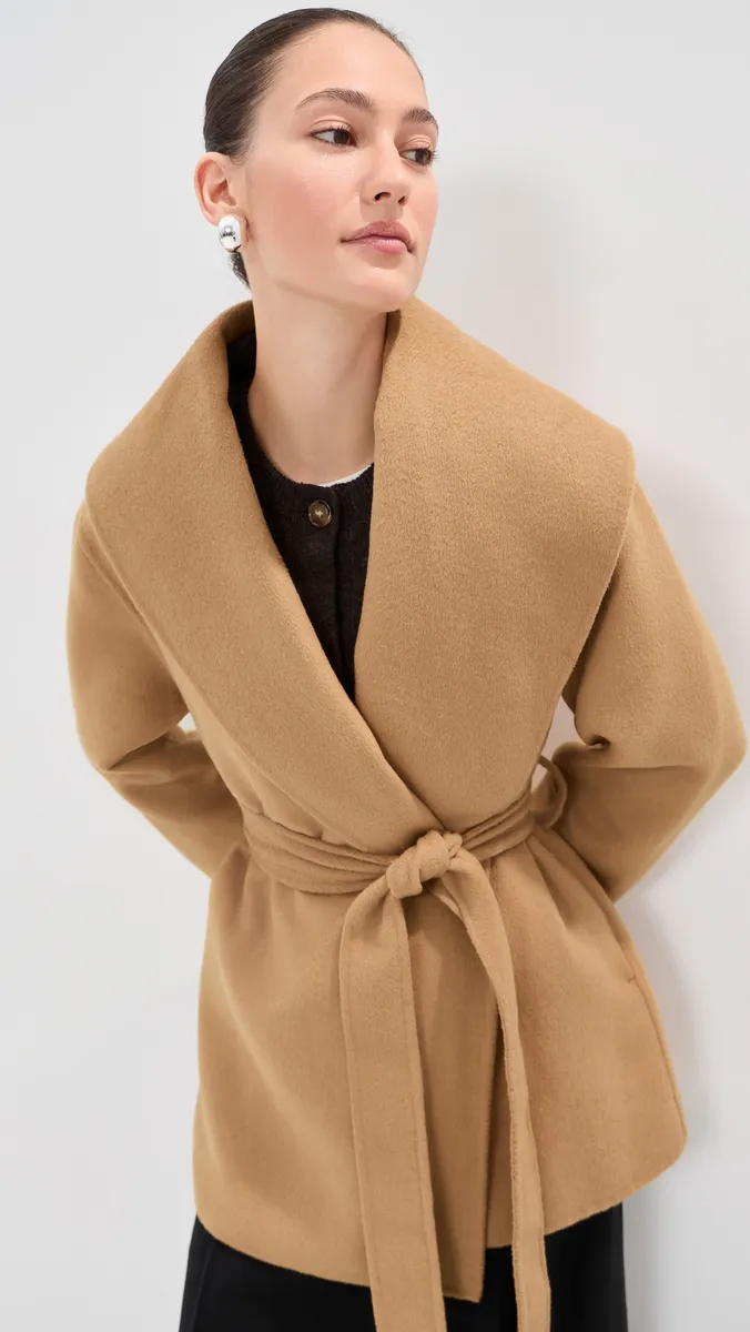 LE BOP Cora Wrap Coat | Thumbnail 2 LE BOP Cora Wrap Coat | Thumbnail 2