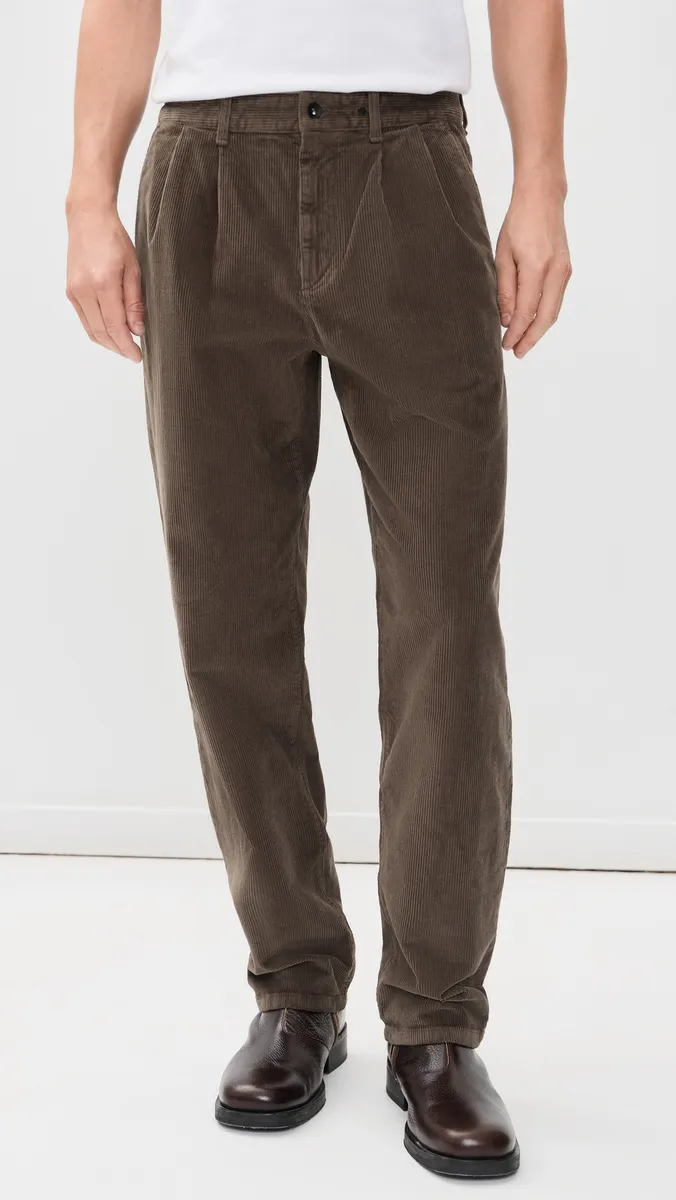 rag & bone Pleated Corduroy Baggy Chinos | Thumbnail 2 rag & bone Pleated Corduroy Baggy Chinos | Thumbnail 2