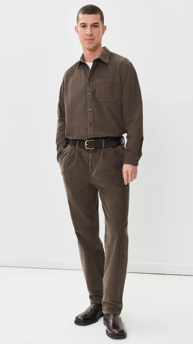 rag & bone Pleated Corduroy Baggy Chinos | Thumbnail 5 rag & bone Pleated Corduroy Baggy Chinos | Thumbnail 5