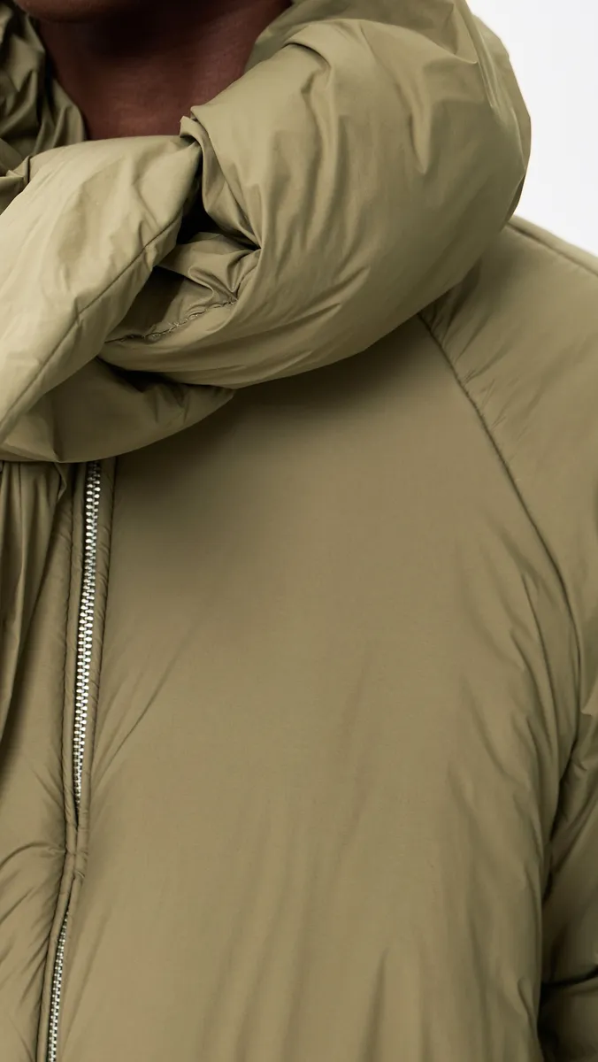 MEIMEIJ Cropped Quilted Scarf Collar Puffer Jacket | Thumbnail 6 MEIMEIJ Cropped Quilted Scarf Collar Puffer Jacket | Thumbnail 6