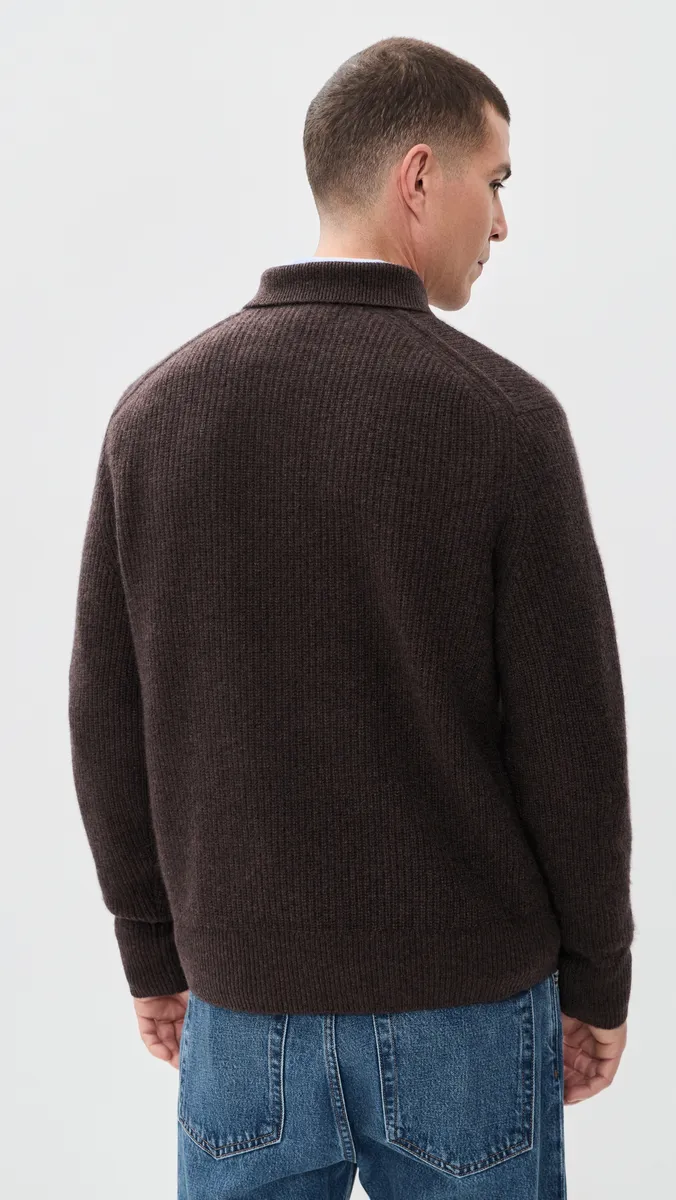 Alex Mill Carl Polo Cashmere Sweater | Thumbnail 3 Alex Mill Carl Polo Cashmere Sweater | Thumbnail 3