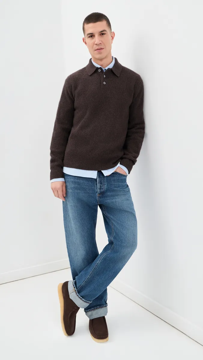 Alex Mill Carl Polo Cashmere Sweater | Thumbnail 5 Alex Mill Carl Polo Cashmere Sweater | Thumbnail 5