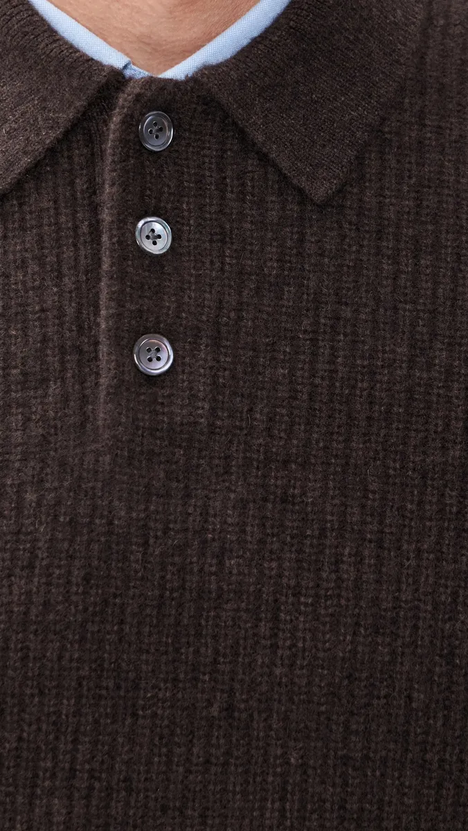 Alex Mill Carl Polo Cashmere Sweater | Thumbnail 6 Alex Mill Carl Polo Cashmere Sweater | Thumbnail 6
