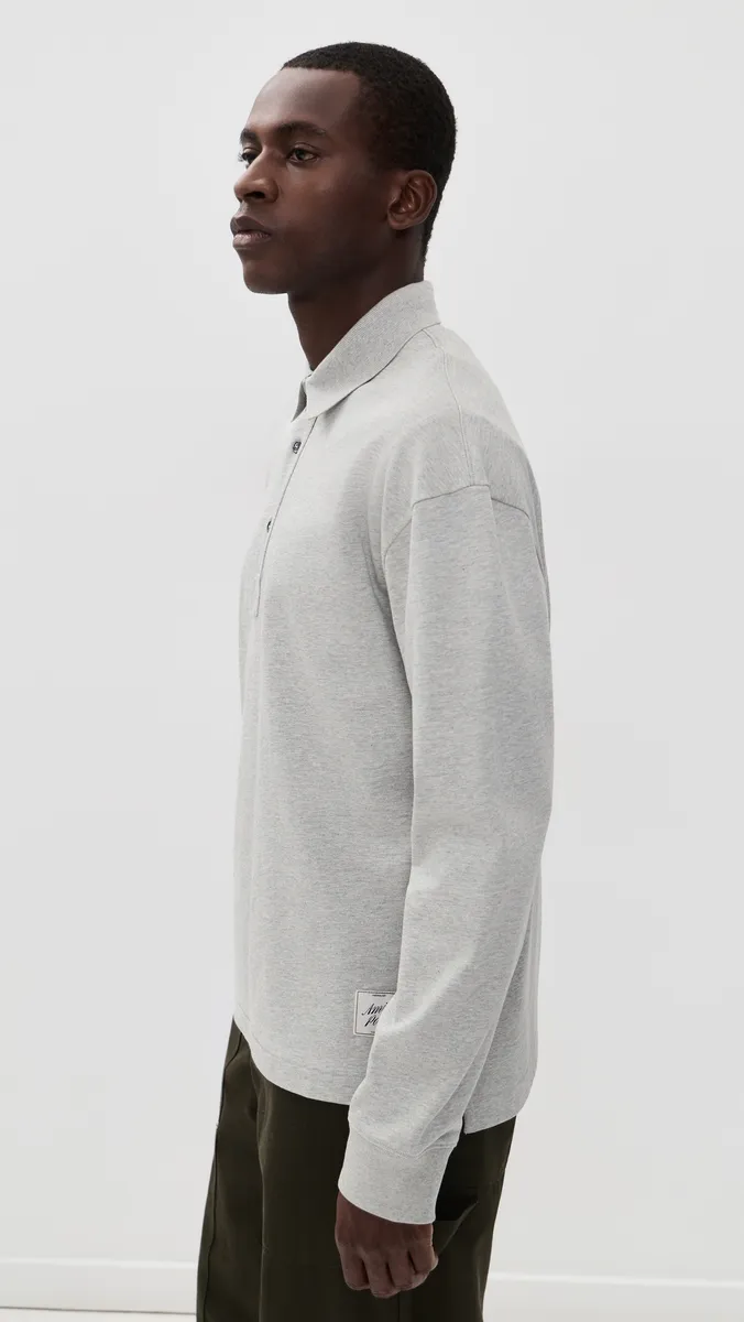 AMI Polo with Heritage Paris Label | Thumbnail 4 AMI Polo with Heritage Paris Label | Thumbnail 4