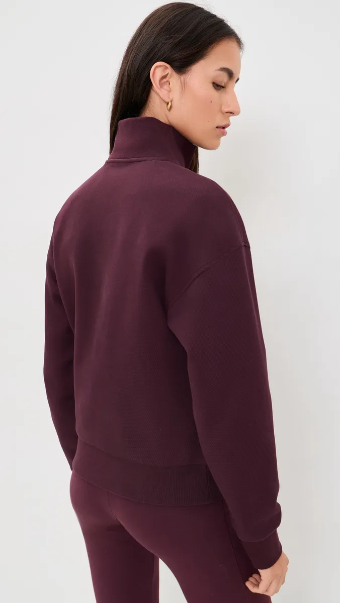 Lacoste Pique Half Zip Sweatshirt | Thumbnail 3 Lacoste Pique Half Zip Sweatshirt | Thumbnail 3