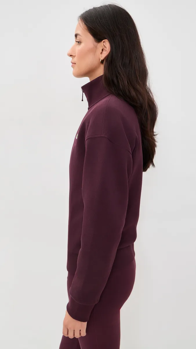 Lacoste Pique Half Zip Sweatshirt | Thumbnail 4 Lacoste Pique Half Zip Sweatshirt | Thumbnail 4