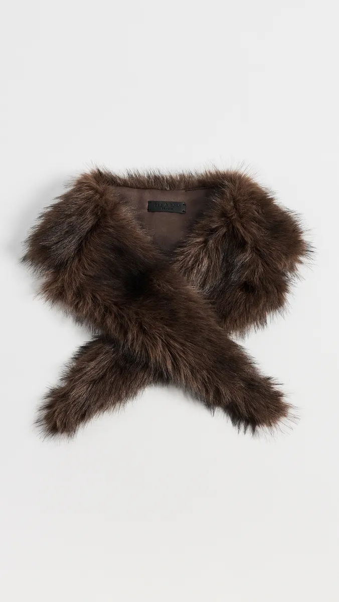 rag & bone Mel Faux Fur Lapel Scarf | Thumbnail 2 rag & bone Mel Faux Fur Lapel Scarf | Thumbnail 2