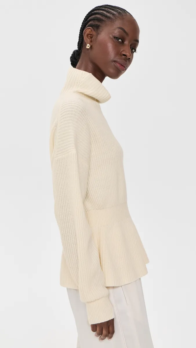 Theory Cinch Waist Turtleneck Sweater | Thumbnail 4