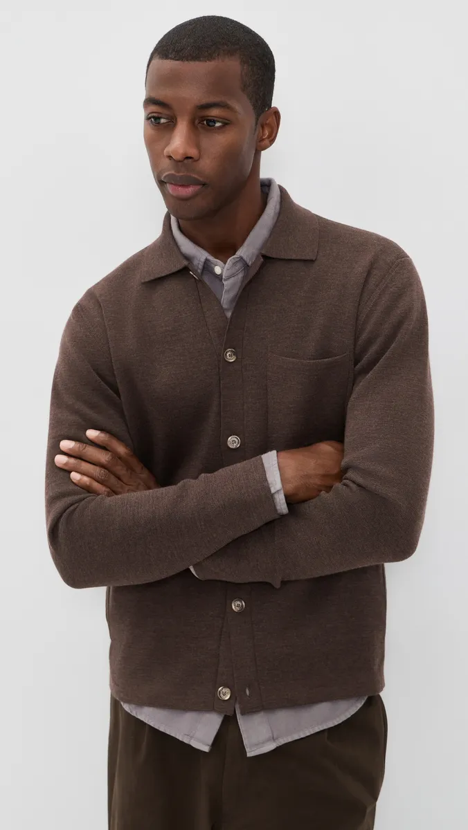 FEDELI Merino Wool Overshirt | Thumbnail 2