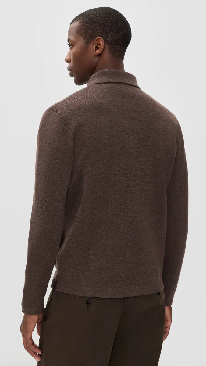 FEDELI Merino Wool Overshirt | Thumbnail 3