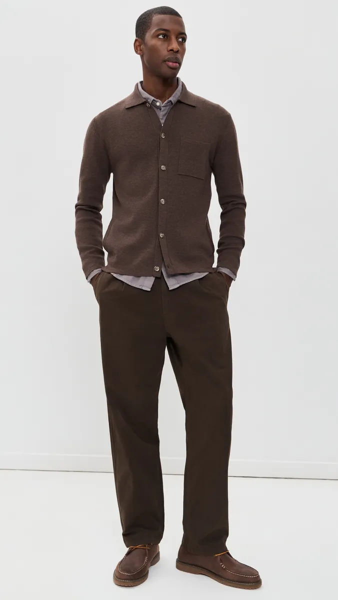 FEDELI Merino Wool Overshirt | Thumbnail 5