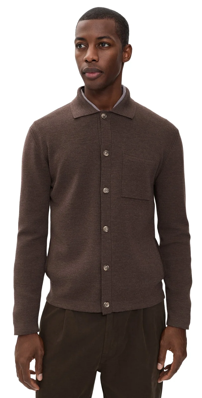 FEDELI Merino Wool Overshirt