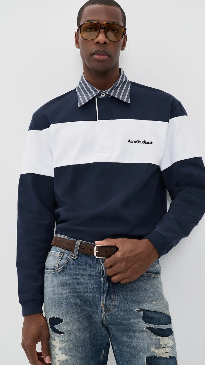 Acne Studios Erbero Rugby Polo | Thumbnail 2