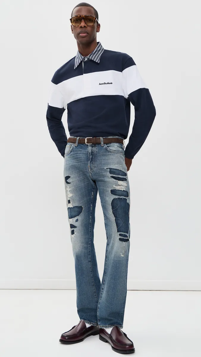 Acne Studios Erbero Rugby Polo | Thumbnail 5
