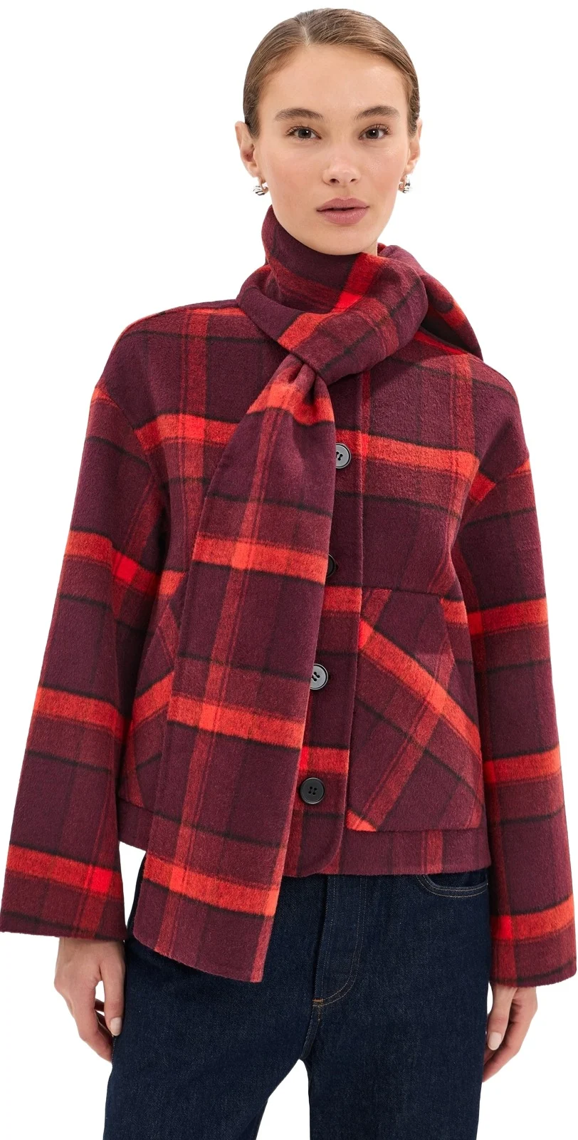 LE BOP Rachel Scarf Coat