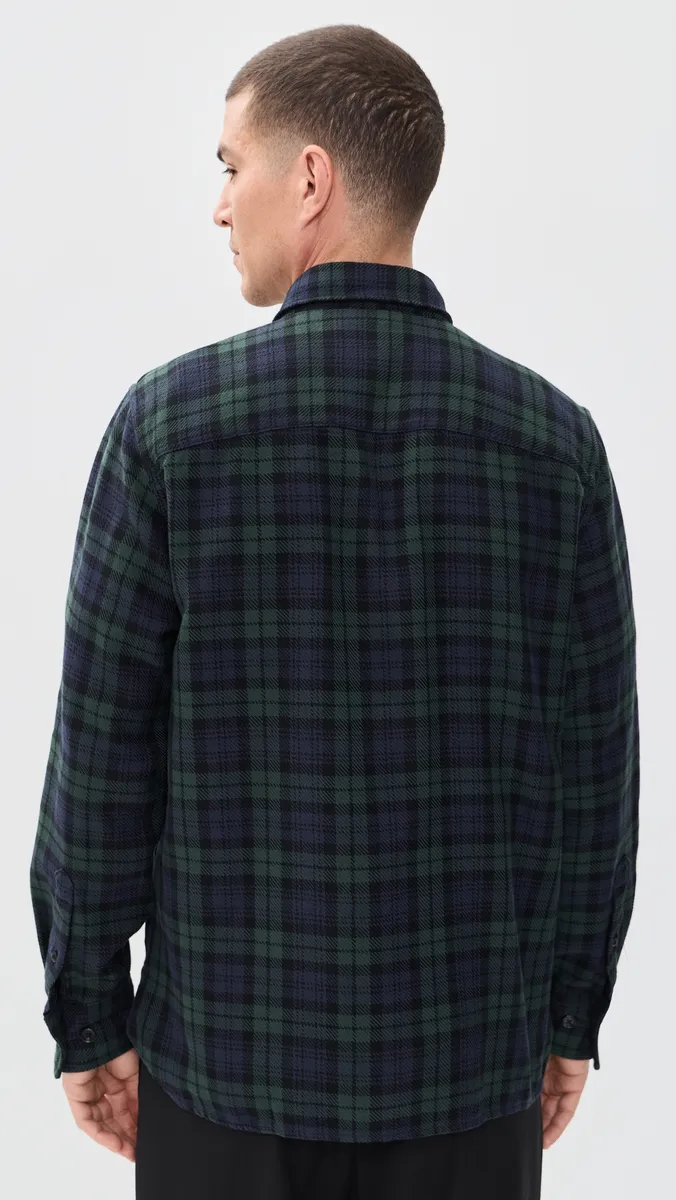 rag & bone CPO Flannel Shacket | Thumbnail 3 rag & bone CPO Flannel Shacket | Thumbnail 3