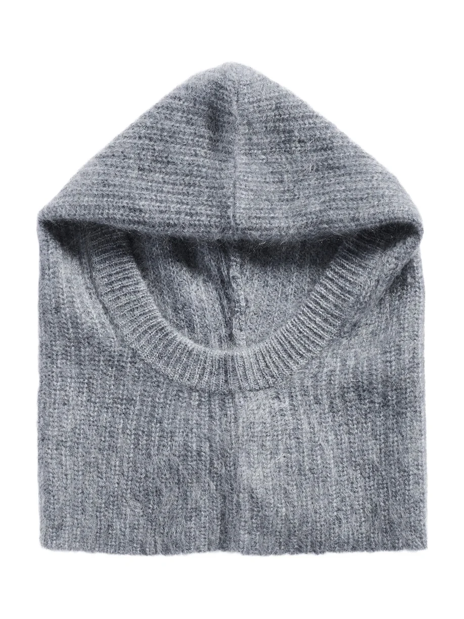 Jada Brushed Cashmere Balaclava