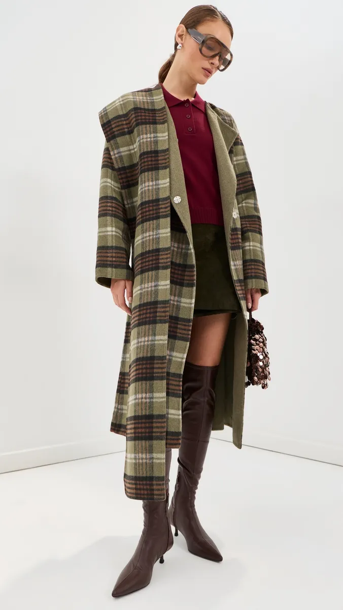 LE BOP Ashley Long Scarf Coat | Thumbnail 5 LE BOP Ashley Long Scarf Coat | Thumbnail 5