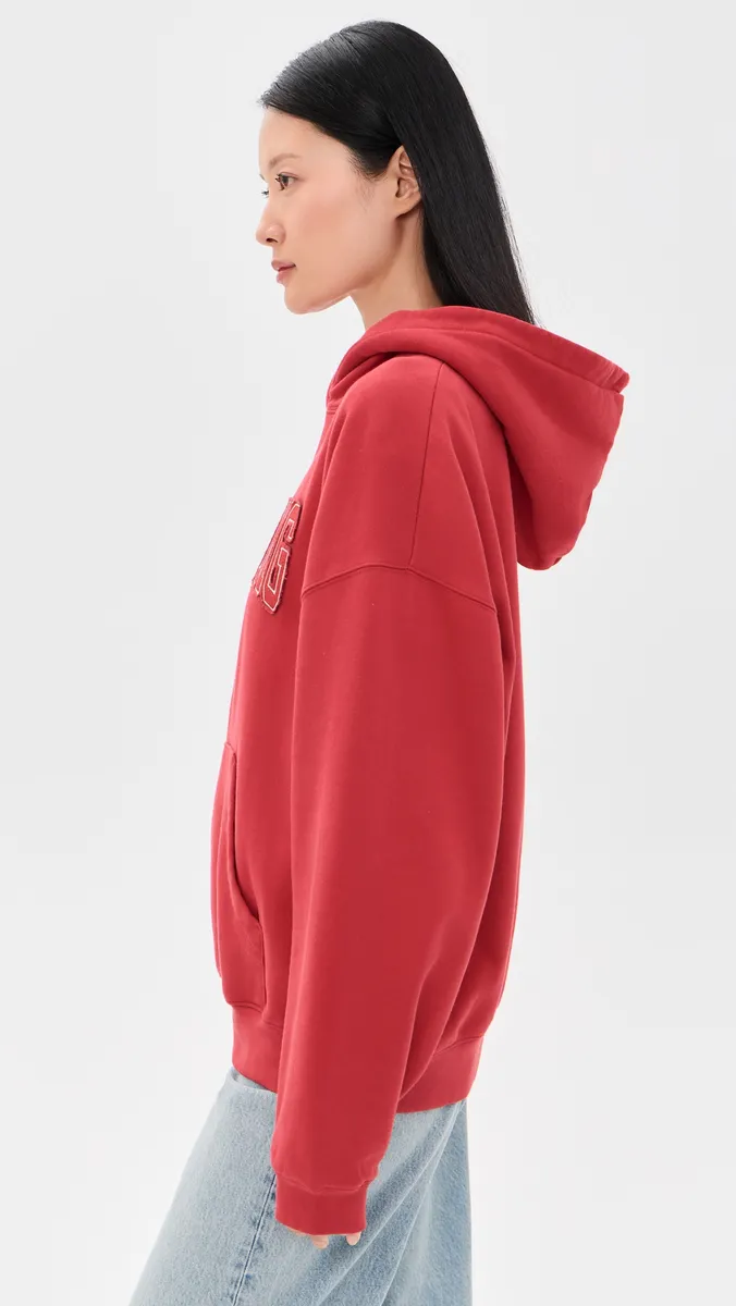 Anine Bing Harvey Hooded Sweatshirt | Thumbnail 4