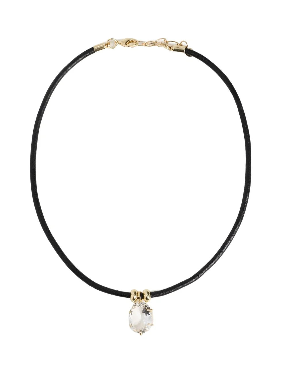 Lacey Ryan White Topaz Prong Choker