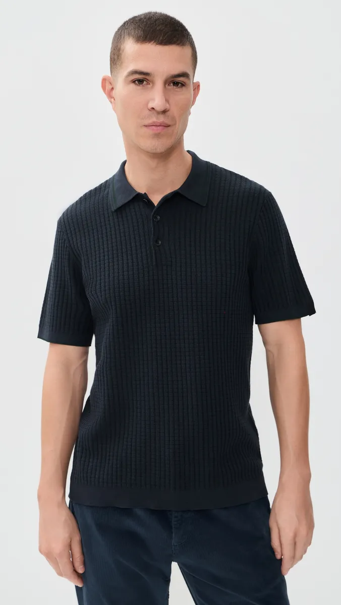 rag & bone Harvey Rib Polo | Thumbnail 2