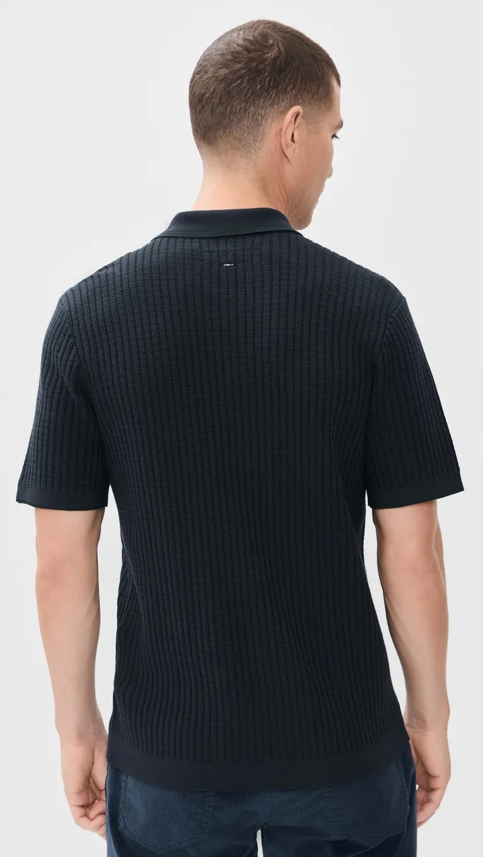 rag & bone Harvey Rib Polo | Thumbnail 3
