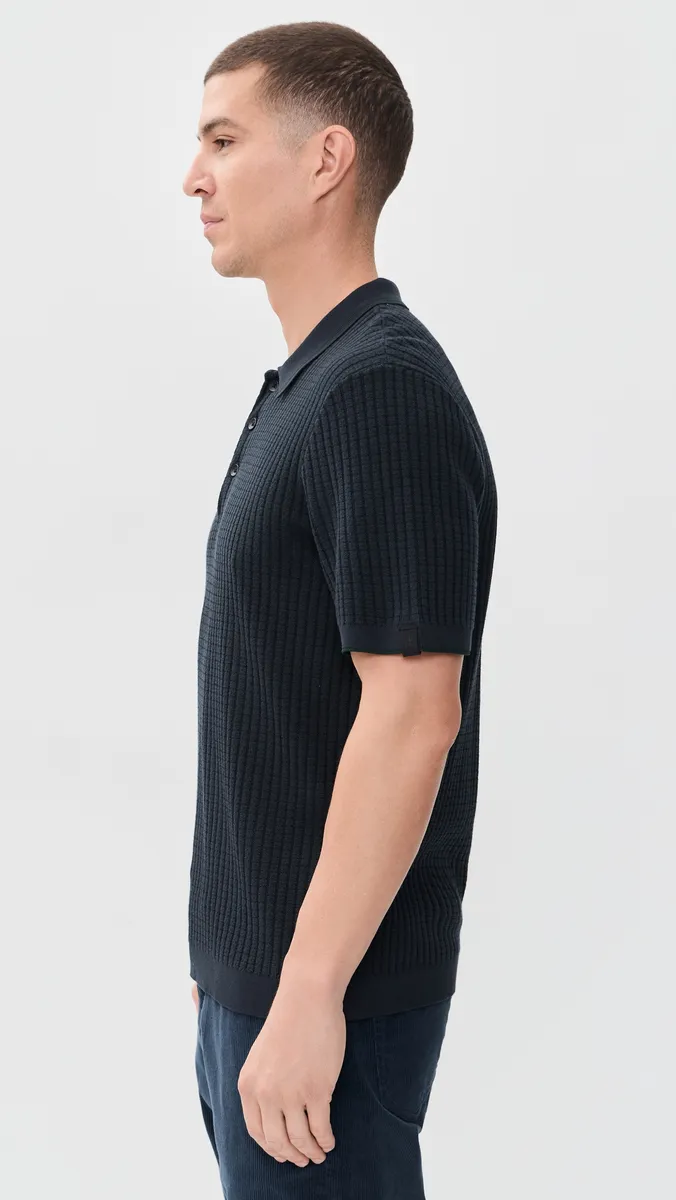 rag & bone Harvey Rib Polo | Thumbnail 4