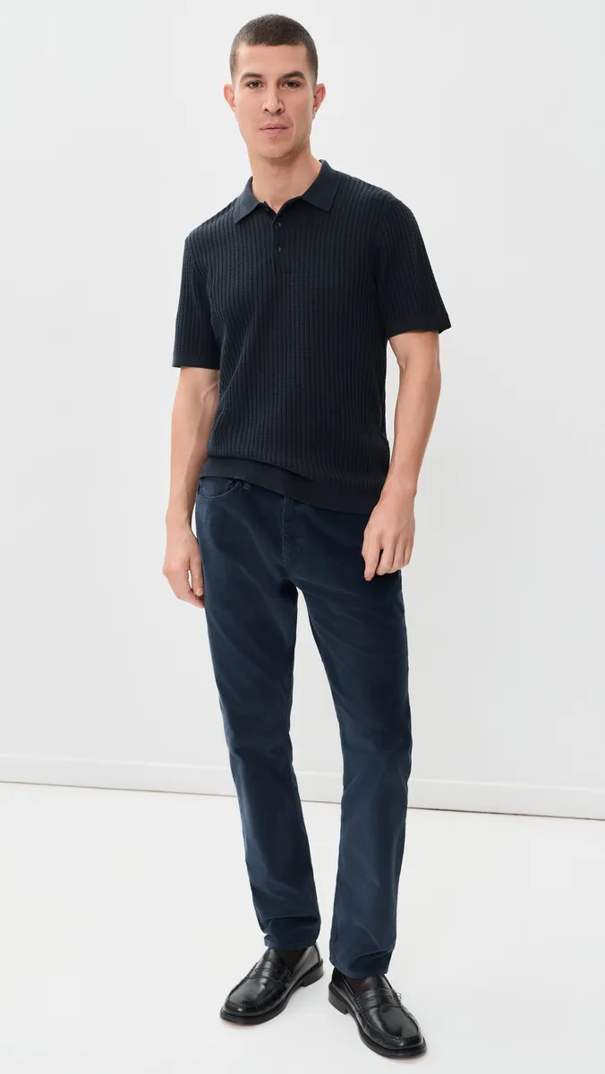 rag & bone Harvey Rib Polo | Thumbnail 5