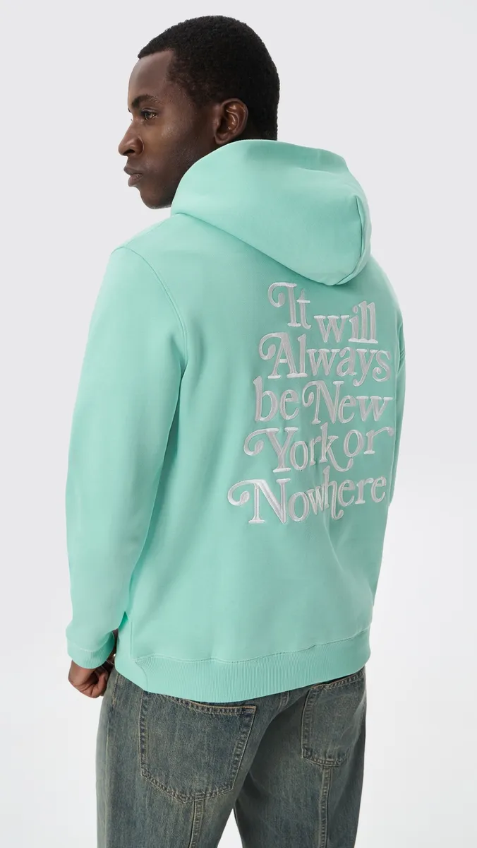 New York or Nowhere Motto Fleece Hoodie | Thumbnail 5
