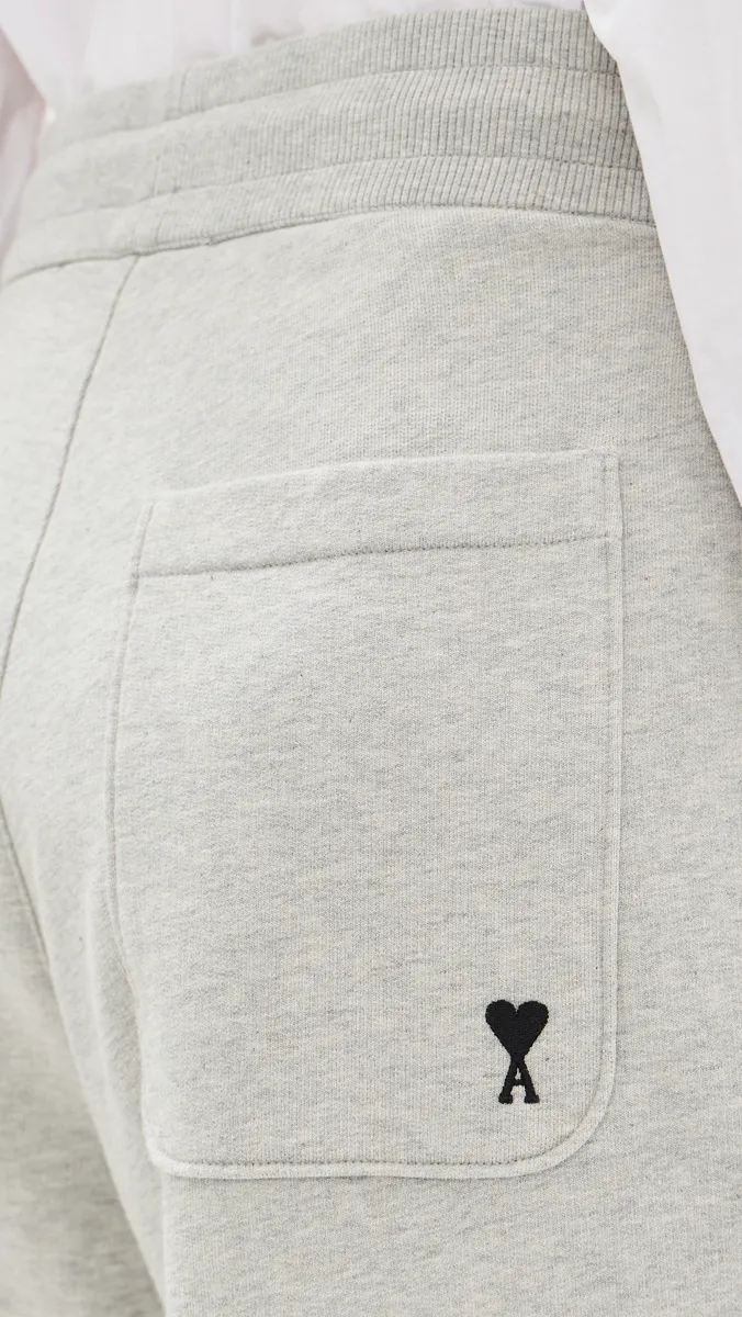 AMI Contrasted De Coeur Joggers | Thumbnail 6
