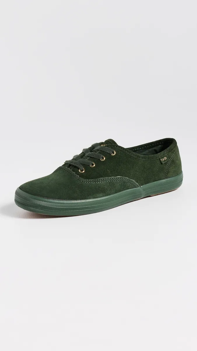 Keds Champion Luxe Suede Sneakers | Thumbnail 2 Keds Champion Luxe Suede Sneakers | Thumbnail 2