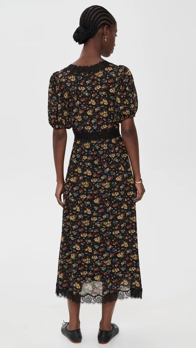 Sea Kaiya Floral Midi Dress | Thumbnail 3