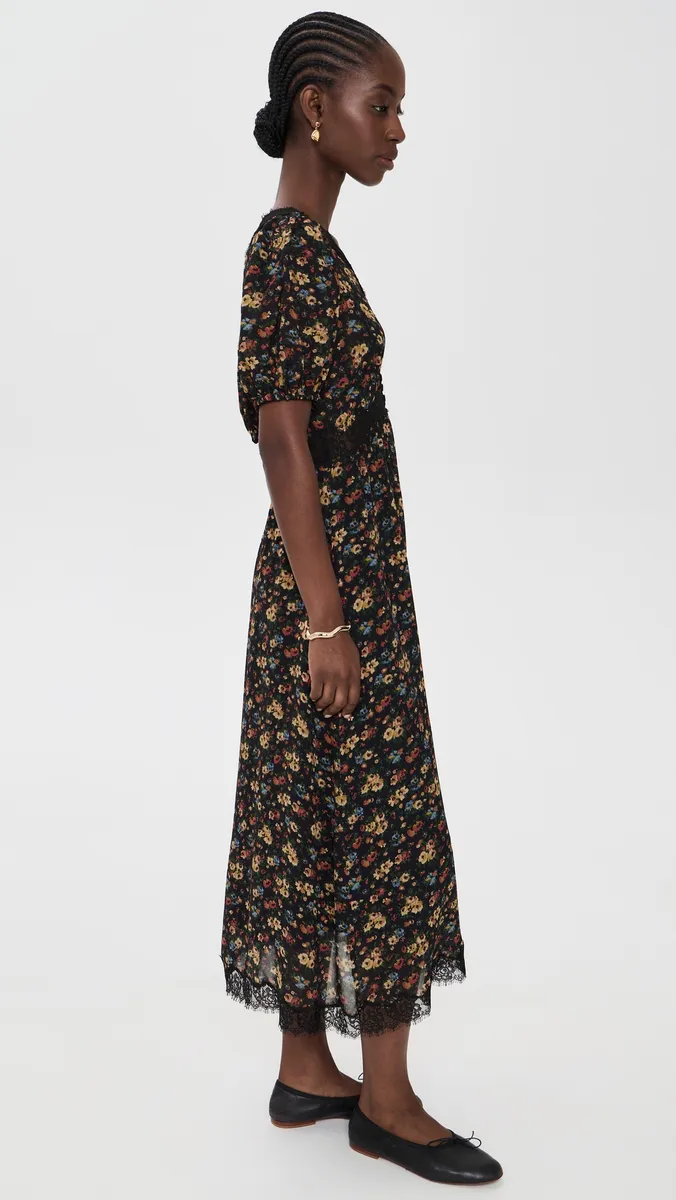 Sea Kaiya Floral Midi Dress | Thumbnail 4