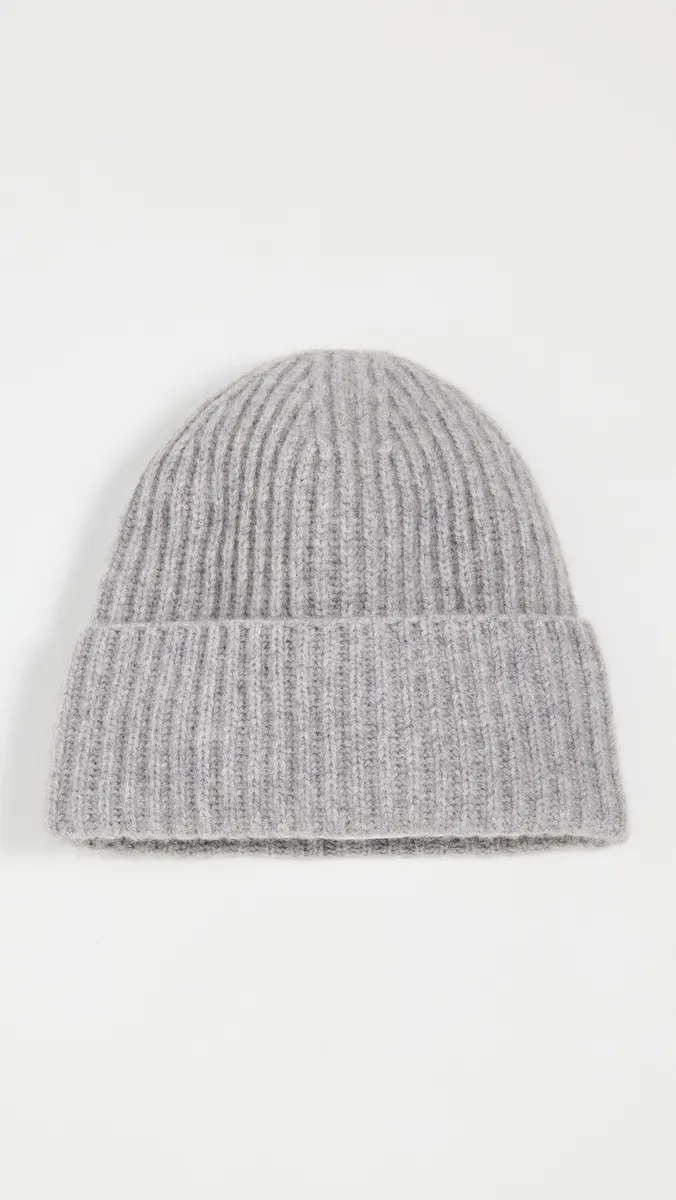 White + Warren Cashmere Luxe Ribbed Beanie | Thumbnail 2 White + Warren Cashmere Luxe Ribbed Beanie | Thumbnail 2