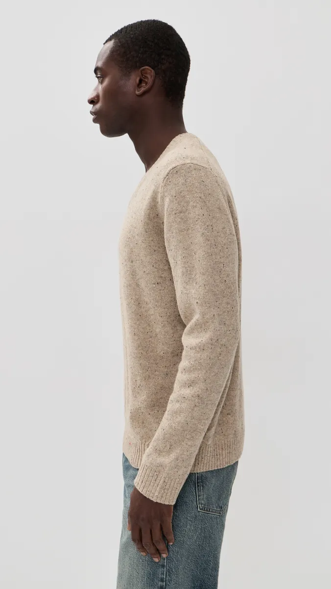 Marine Layer Donegal V-Neck Sweater | Thumbnail 4 Marine Layer Donegal V-Neck Sweater | Thumbnail 4