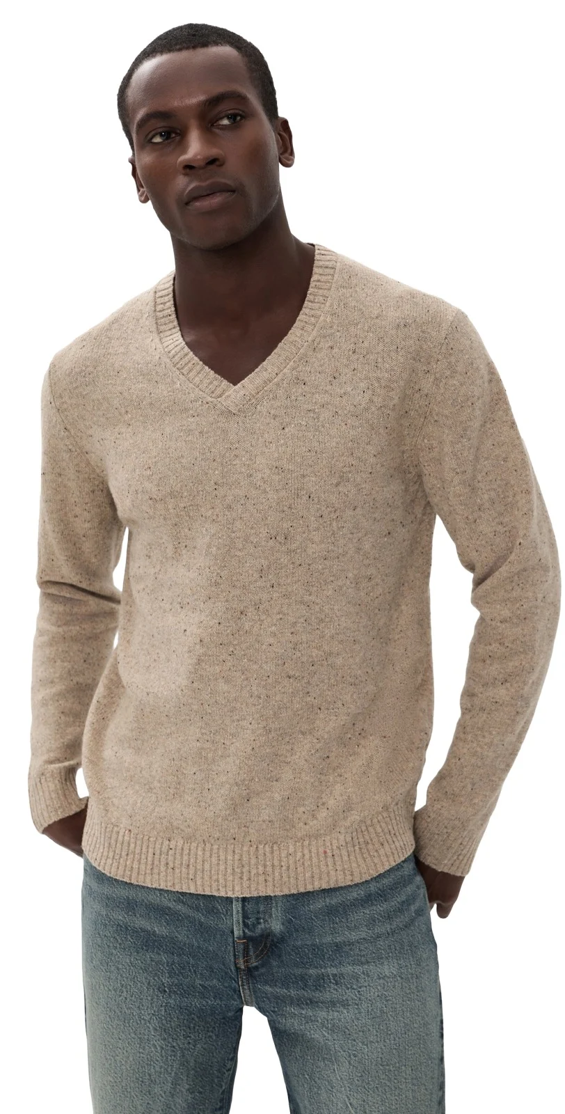 Marine Layer Donegal V-Neck Sweater