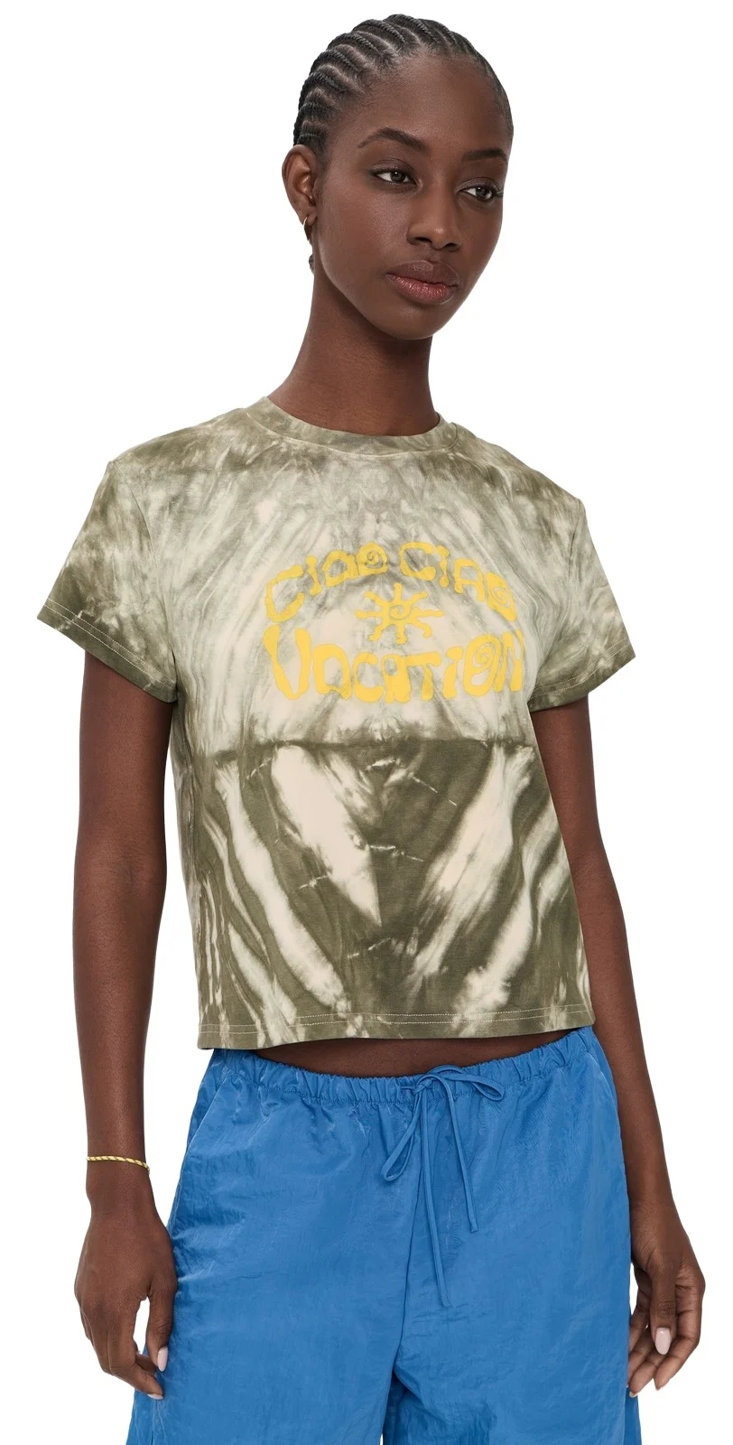 Ciao Ciao Vacation Mineral Marble Baby Tee