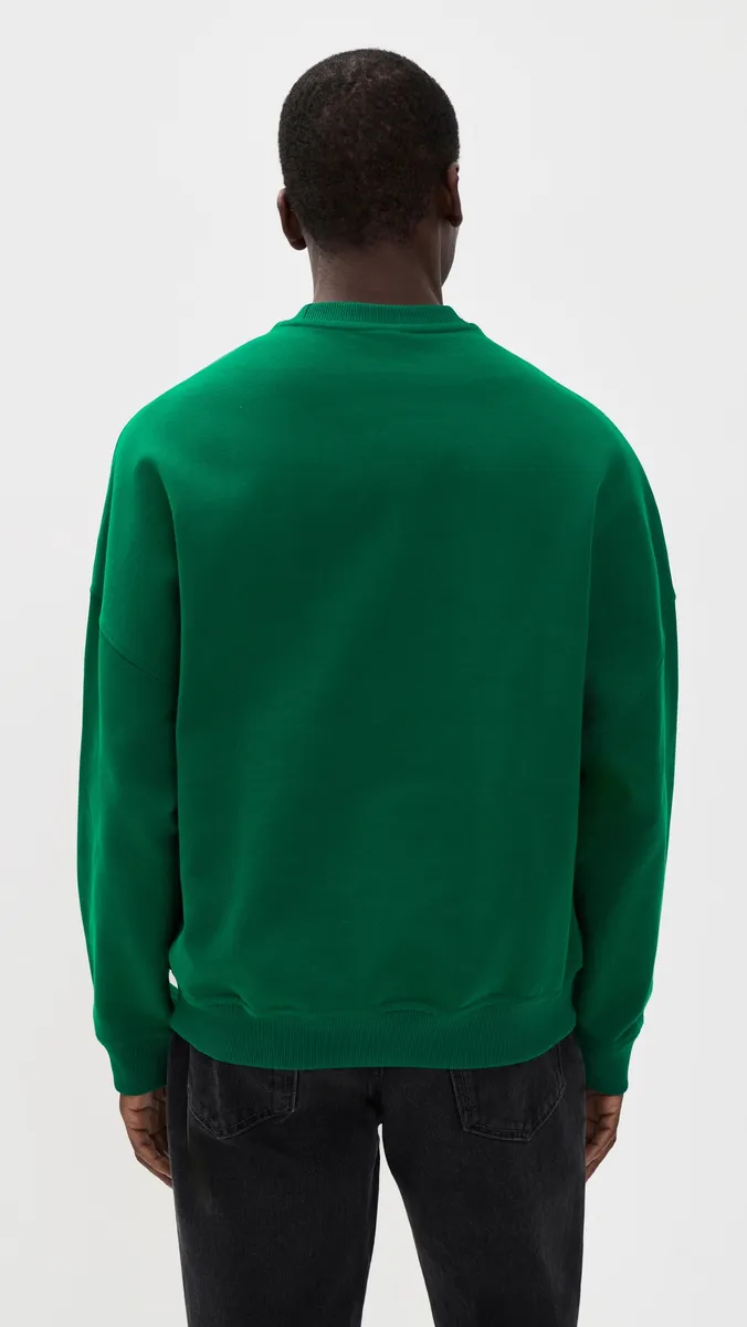 Adidas Blocked Signature Crew Neck Sweatshirt | Thumbnail 3 Adidas Blocked Signature Crew Neck Sweatshirt | Thumbnail 3