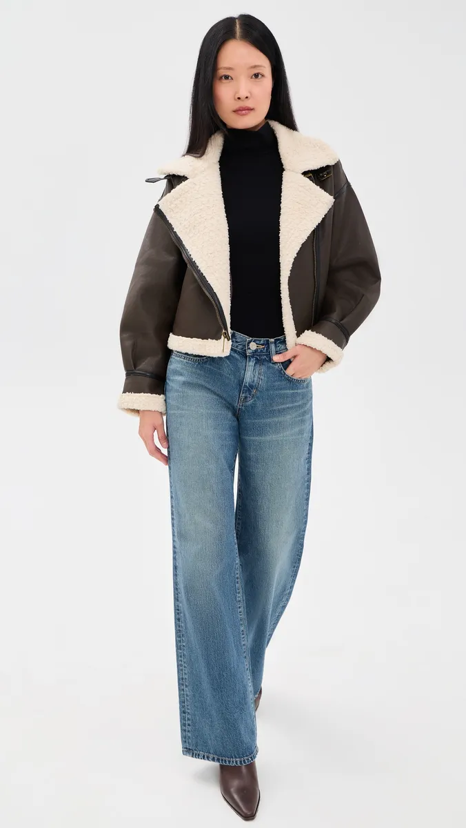 Alpha Industries Grove Relaxed Fitmoto Faux Leather Jacket | Thumbnail 5
