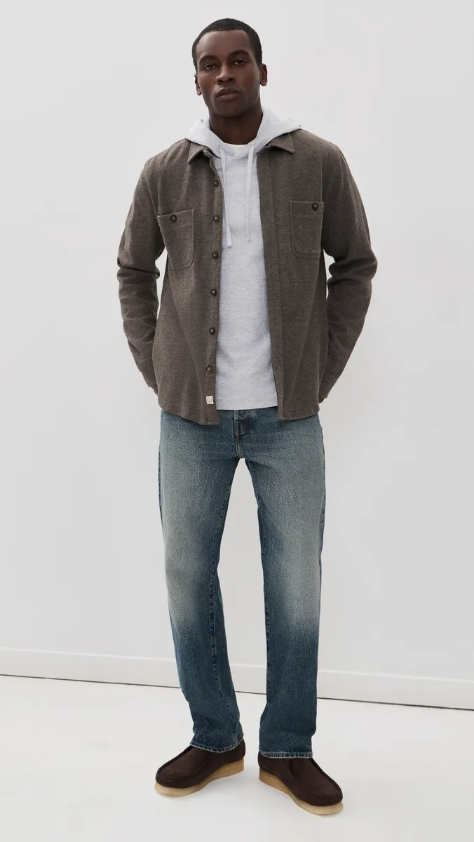 Faherty Sunwashed Slub Hoodie | Thumbnail 5 Faherty Sunwashed Slub Hoodie | Thumbnail 5