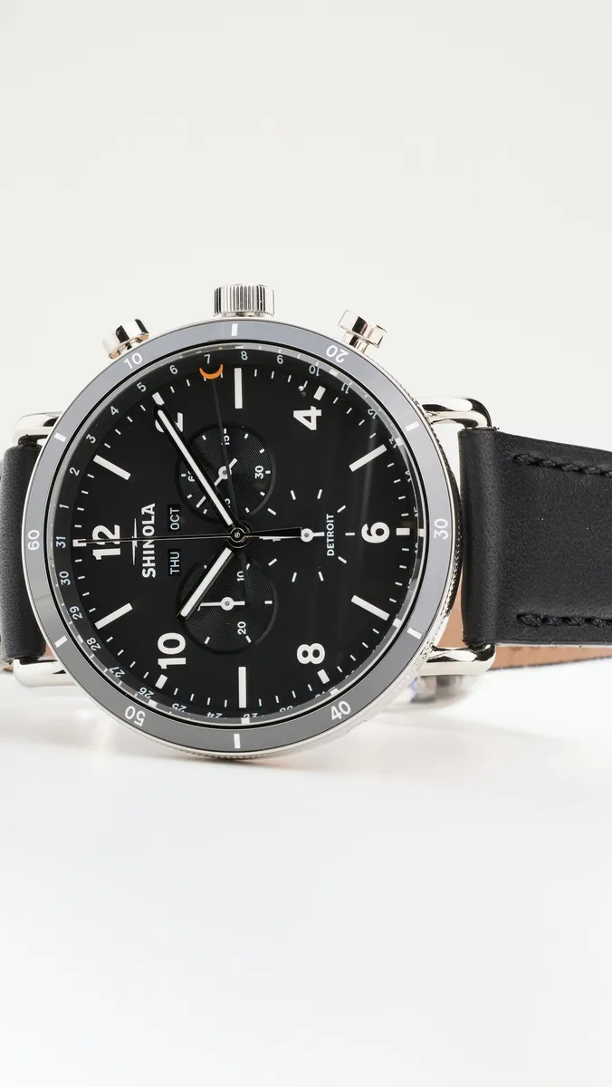 Shinola Canfield Sport 45mm Chronograph Watch | Thumbnail 6 Shinola Canfield Sport 45mm Chronograph Watch | Thumbnail 6