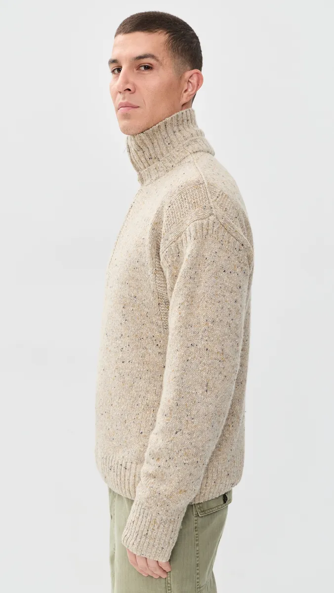 Alex Mill Zip Funnel Neck Sweater | Thumbnail 5 Alex Mill Zip Funnel Neck Sweater | Thumbnail 5