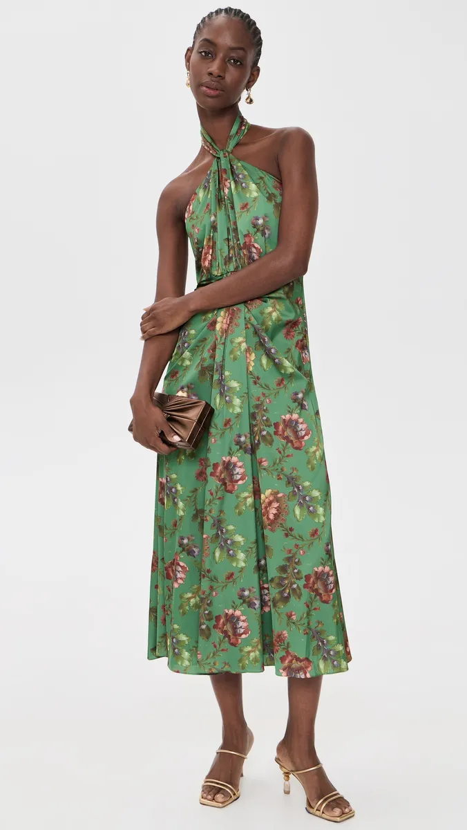 Cinq à Sept Fresco Floral Kaily Dress | Thumbnail 5 Cinq à Sept Fresco Floral Kaily Dress | Thumbnail 5
