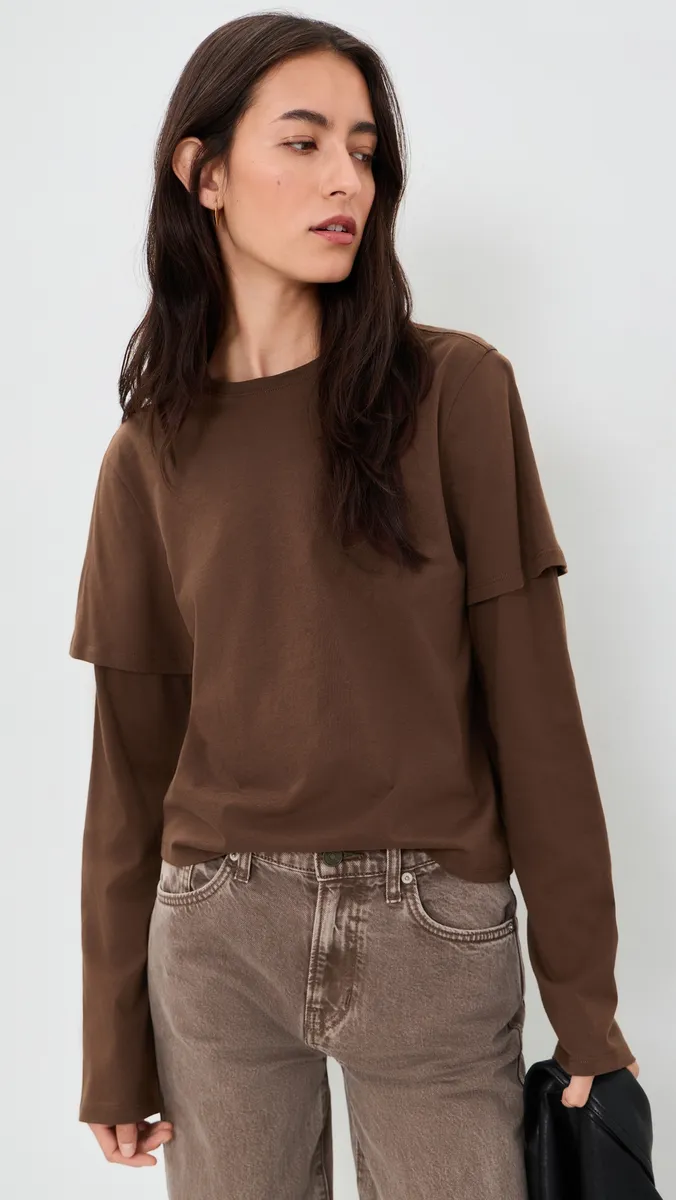 STILL HERE 2Tee Layered Top | Thumbnail 2 STILL HERE 2Tee Layered Top | Thumbnail 2