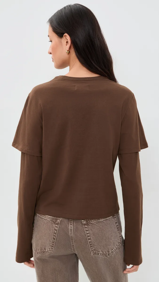 STILL HERE 2Tee Layered Top | Thumbnail 3 STILL HERE 2Tee Layered Top | Thumbnail 3