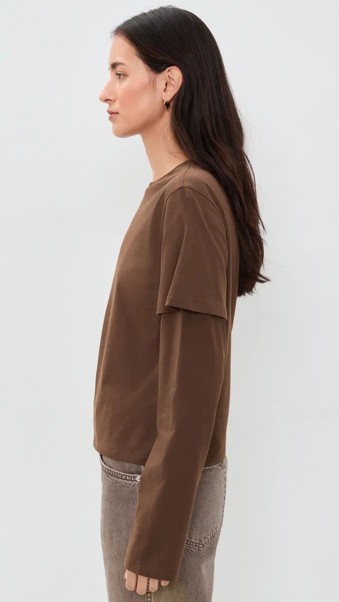 STILL HERE 2Tee Layered Top | Thumbnail 4 STILL HERE 2Tee Layered Top | Thumbnail 4