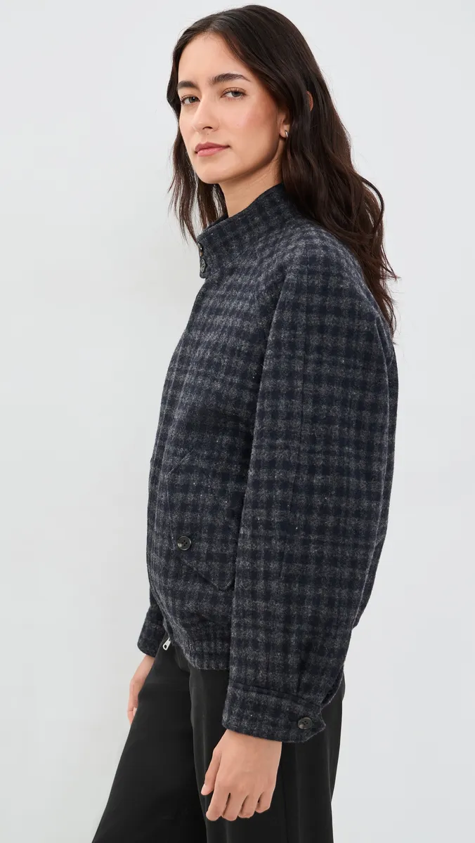 Dunst Harrington Quilted Wool Jacket | Thumbnail 4