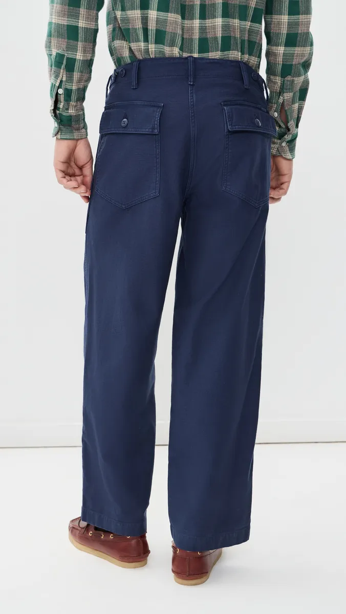 Polo Ralph Lauren Relaxed Reverse Sateen Field Pants | Thumbnail 3 Polo Ralph Lauren Relaxed Reverse Sateen Field Pants | Thumbnail 3
