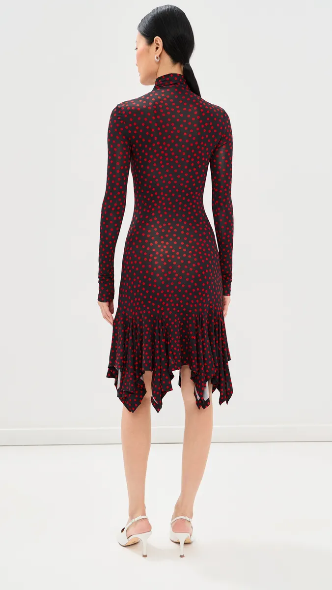 Off-White Off Stamp Dot Second Skin Mini Dress | Thumbnail 3