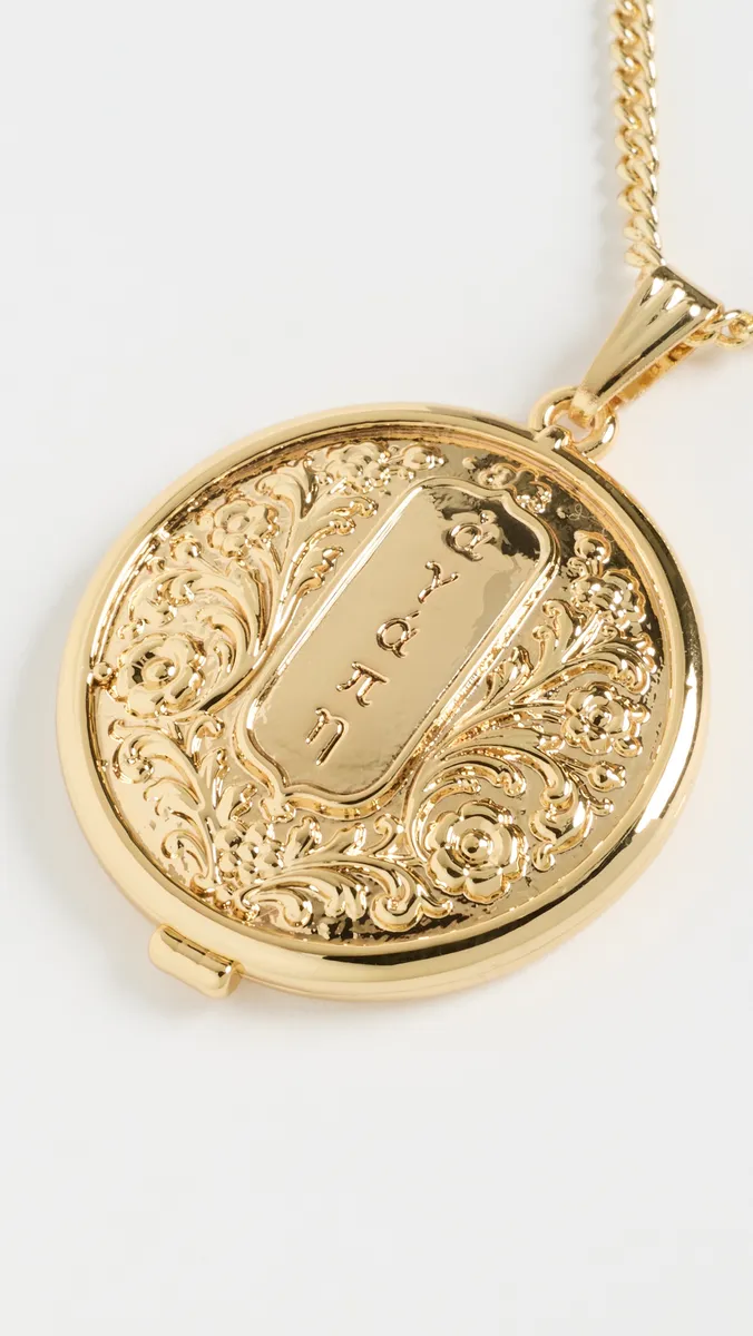 Logan Tay Gold Medallion Necklace | Thumbnail 5 Logan Tay Gold Medallion Necklace | Thumbnail 5